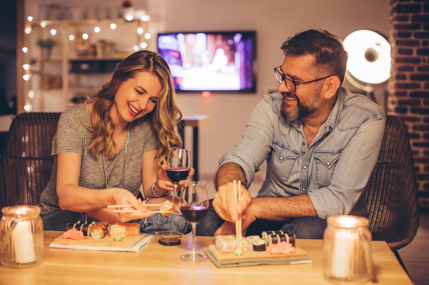 Cena romántica