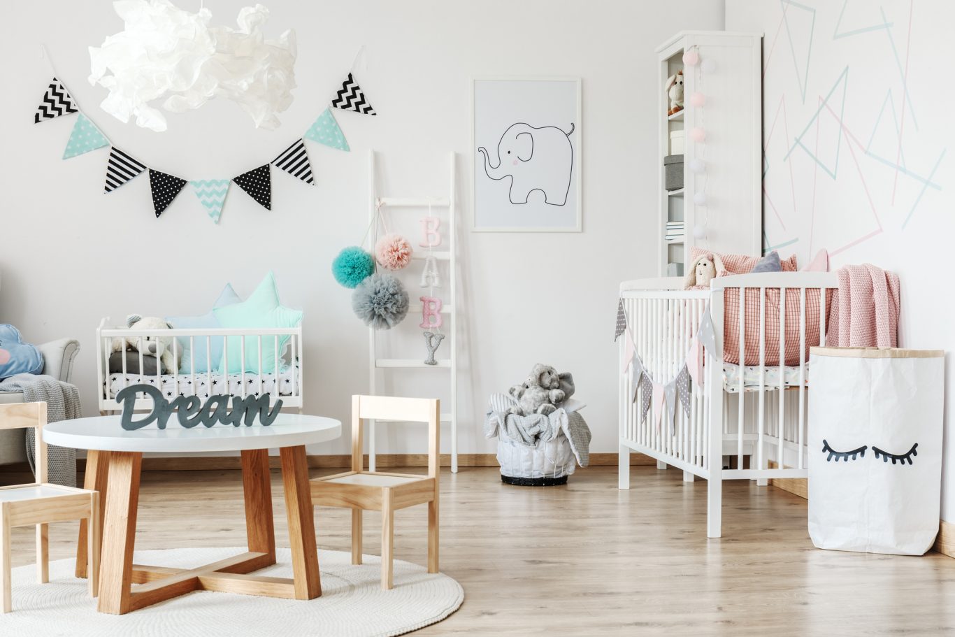 Decoración para habitación de bebés