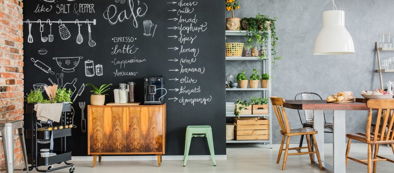 pintura tablero tiza