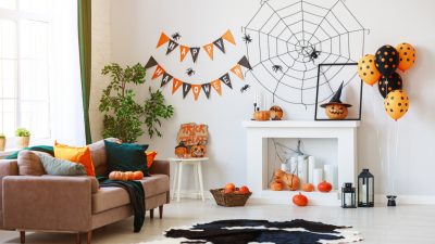 decorar la casa de halloween
