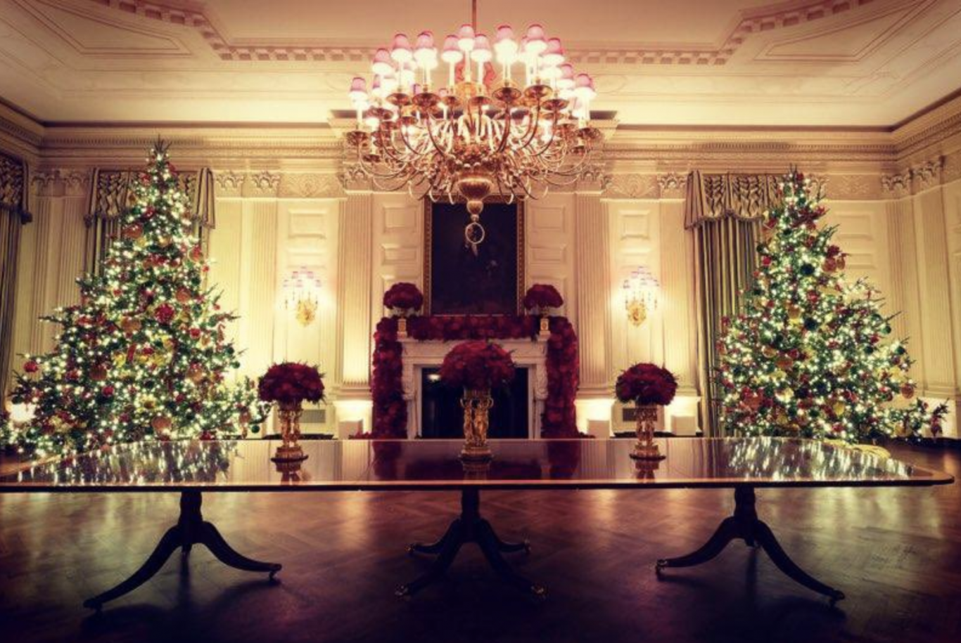 Decoración navideña Casa Blanca