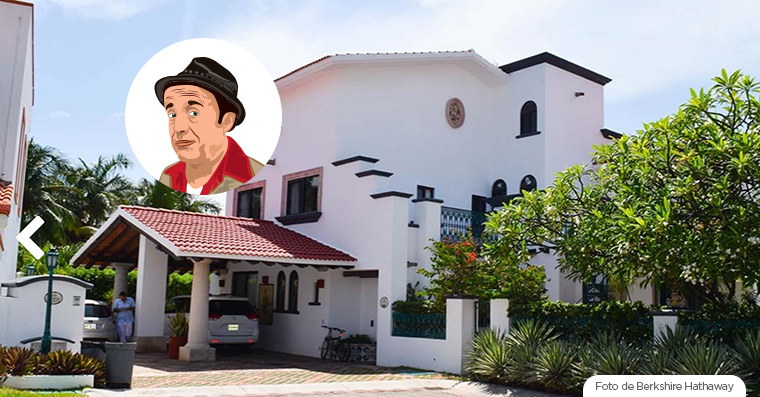 La casa de Chespirito que esta a la venta