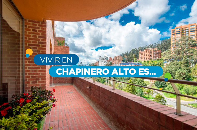 Cono el barrio Chapinero Alto