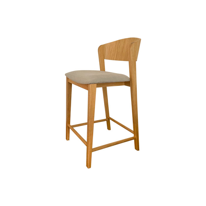 silla moderna en madera