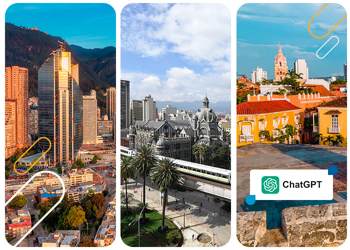 Las tres ciudades para invertir en inmuebles, según ChatGPT