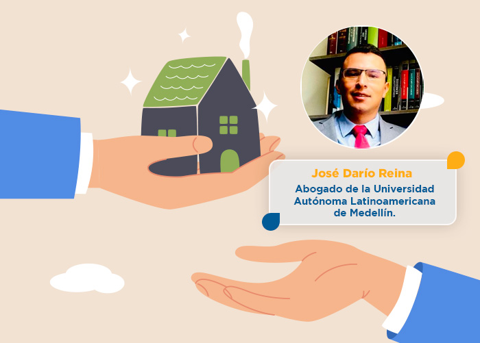 José Darío Reina, abogado de la Universidad Autónoma Latinoamericana de Medellín