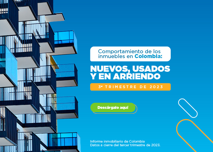 3er Informe Trimestral del sector inmobiliario en Colombia 2023