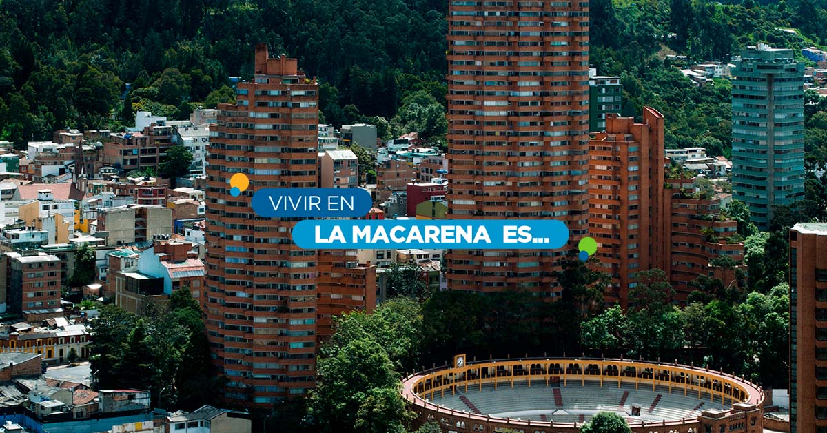 Barrio La Macarena en Bogotá