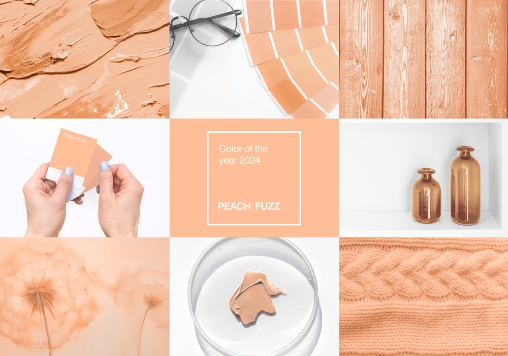 Color de 2024 PANTONE 13-1023 Peach Fuzz