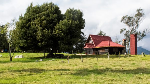 habitantes de bogotá migran a la sabana paisaje